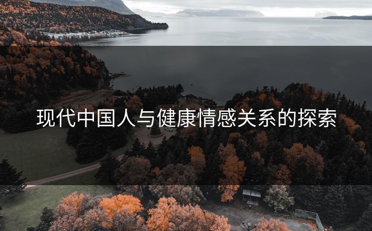 现代中国人与健康情感关系的探索